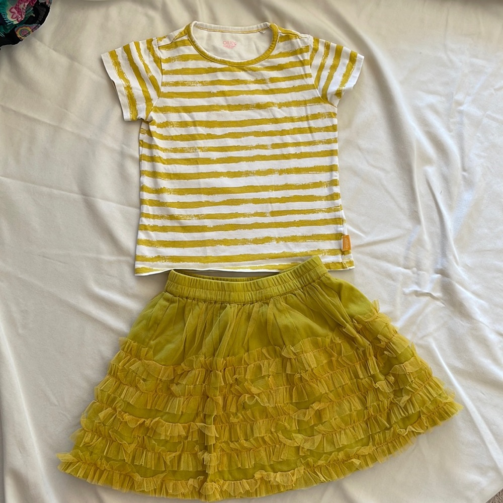Room Seven / Oilily skirt & top set 💛⭐️